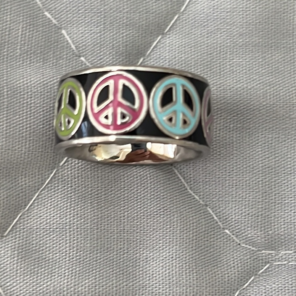 Coach Peace Ring - Picture 2 of 11